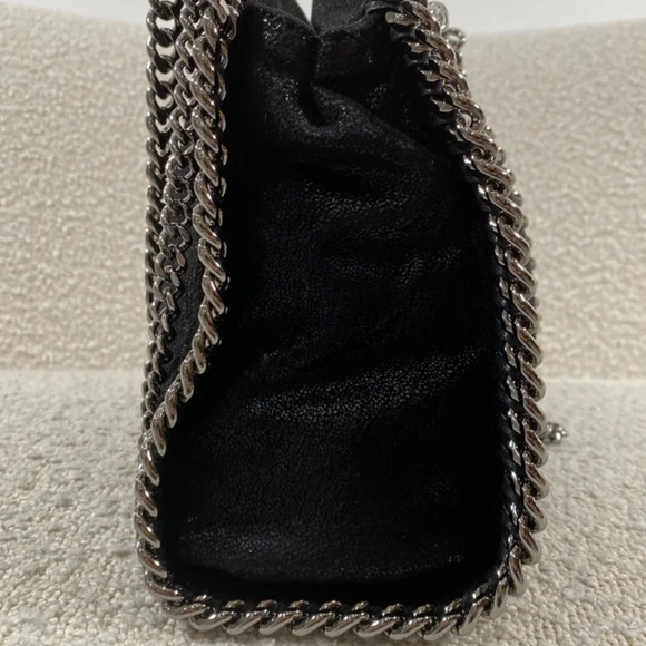 Authentic Pre-Owned Stella McCartney Falabella Fold-Over Mini Tote Black - Picture 2 of 16